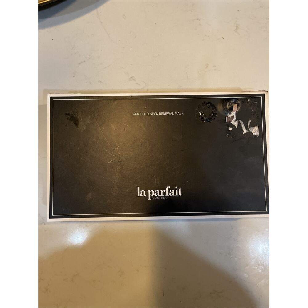 La Parfait 24k Gold Neck Renewal Masks 12 Count‎